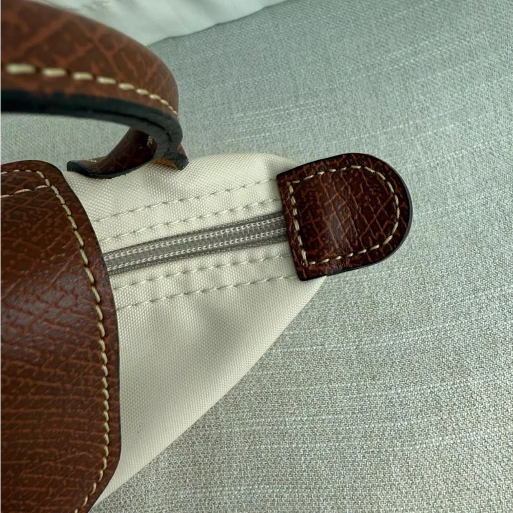 Longchamp paper white dumpling bag mini bag mini - Picture 7 of 7